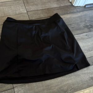Elegant Black Women's Golf Skort